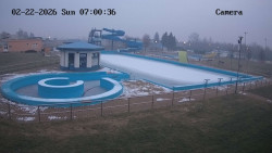 Hlavní bazén, divoká řeka