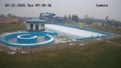 Hlavní bazén, divoká řeka