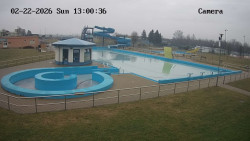 Hlavní bazén, divoká řeka