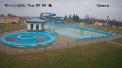 Hlavní bazén, divoká řeka