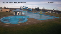 Hlavní bazén, divoká řeka