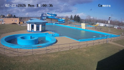 Hlavní bazén, divoká řeka