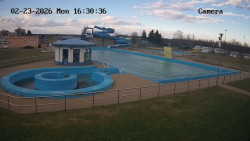 Hlavní bazén, divoká řeka