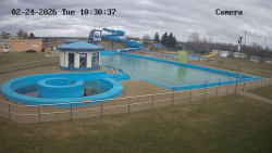 Hlavní bazén, divoká řeka