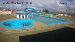 Hlavní bazén, divoká řeka