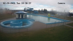 Hlavní bazén, divoká řeka