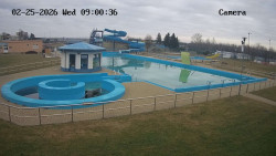 Hlavní bazén, divoká řeka