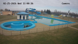 Hlavní bazén, divoká řeka