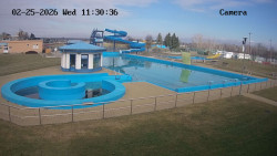 Hlavní bazén, divoká řeka