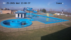 Hlavní bazén, divoká řeka