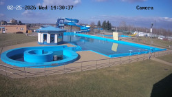 Hlavní bazén, divoká řeka