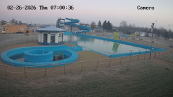 Hlavní bazén, divoká řeka