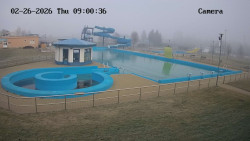 Hlavní bazén, divoká řeka