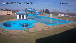 Hlavní bazén, divoká řeka