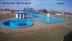 Hlavní bazén, divoká řeka