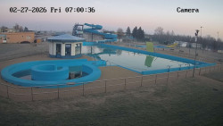 Hlavní bazén, divoká řeka