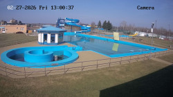 Hlavní bazén, divoká řeka