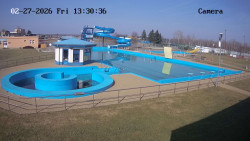 Hlavní bazén, divoká řeka