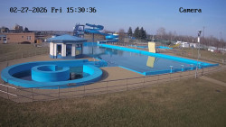 Hlavní bazén, divoká řeka