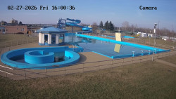 Hlavní bazén, divoká řeka