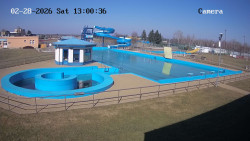 Hlavní bazén, divoká řeka