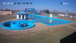 Hlavní bazén, divoká řeka