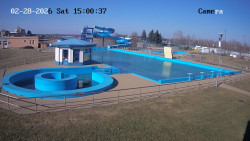 Hlavní bazén, divoká řeka