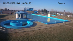 Hlavní bazén, divoká řeka