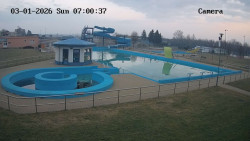 Hlavní bazén, divoká řeka