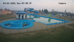 Hlavní bazén, divoká řeka