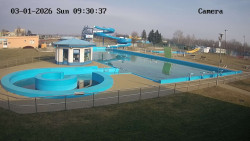 Hlavní bazén, divoká řeka