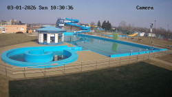 Hlavní bazén, divoká řeka