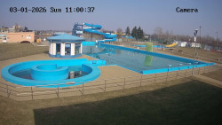 Hlavní bazén, divoká řeka