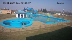 Hlavní bazén, divoká řeka