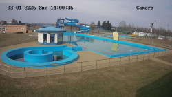 Hlavní bazén, divoká řeka