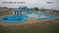 Hlavní bazén, divoká řeka