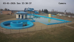 Hlavní bazén, divoká řeka