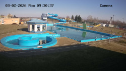 Hlavní bazén, divoká řeka