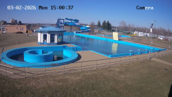 Hlavní bazén, divoká řeka