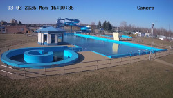 Hlavní bazén, divoká řeka