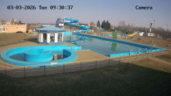 Hlavní bazén, divoká řeka