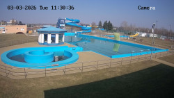 Hlavní bazén, divoká řeka