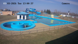 Hlavní bazén, divoká řeka