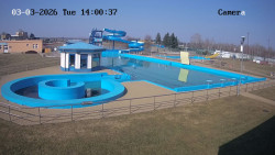 Hlavní bazén, divoká řeka