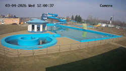 Hlavní bazén, divoká řeka