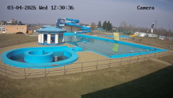 Hlavní bazén, divoká řeka