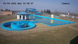 Hlavní bazén, divoká řeka