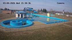 Hlavní bazén, divoká řeka