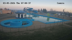 Hlavní bazén, divoká řeka