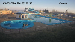 Hlavní bazén, divoká řeka